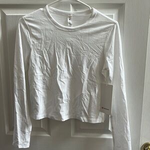 White long sleeve top from Lululemon in size 2